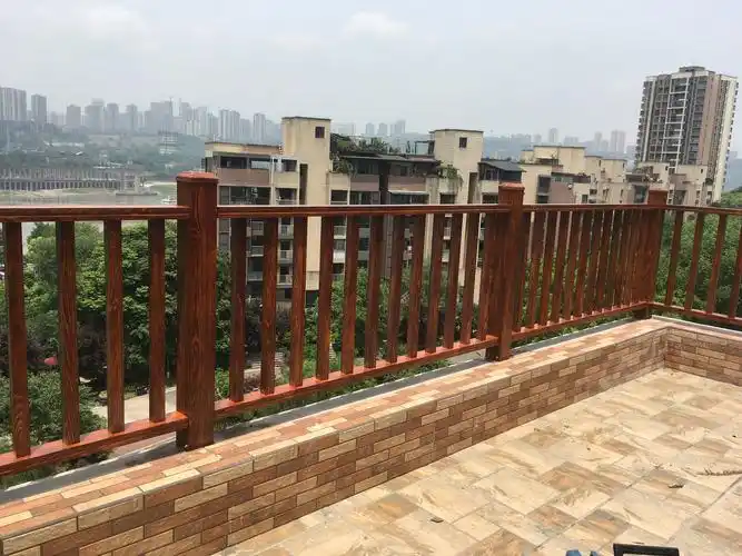 彩色铝合金护栏,草坪铝合金护栏,别墅铝合金护栏厂家