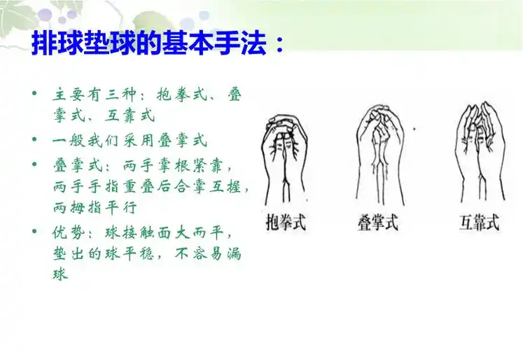 小学体育《排球垫球》教学课件