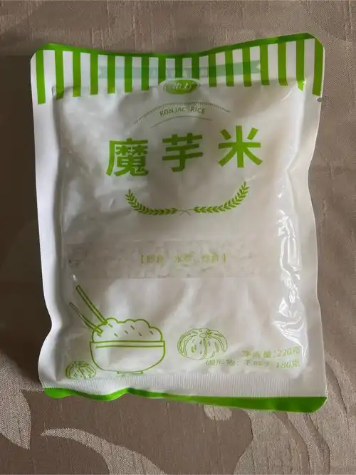 怡力魔芋米的热量和减肥功效