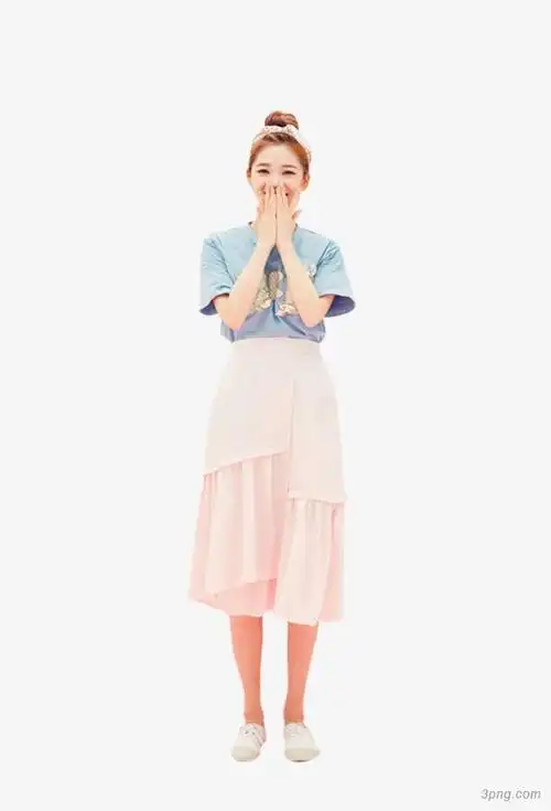 美女模特png素材透明免抠图片产品实物