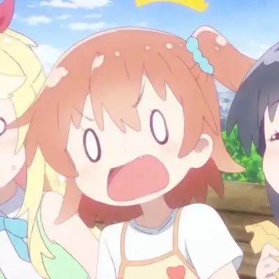 精致好看的动漫三人组闺蜜头像 卡通真人好玩的姐妹头像用起来