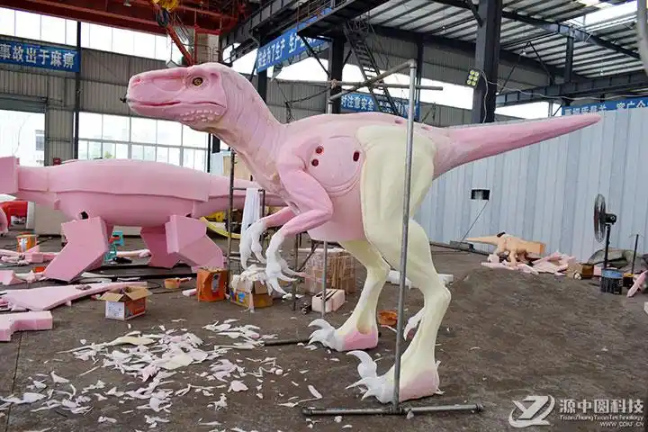 真人穿戴仿真恐龙制作_恐龙工厂_自贡大型仿真动物恐龙模型制作厂家机