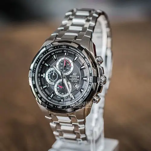 经典运动赛车手表计时腕表卡西欧水石