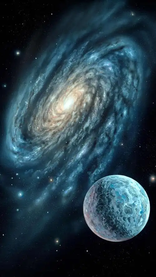 无垠的太空,锁屏图片,高清手机壁纸,风景-回车桌面