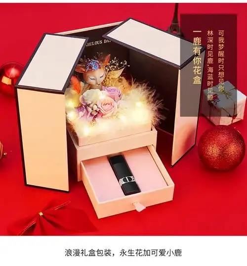 dior迪奥口红999滋润哑光丝绒520情人节生日礼物盒套装 #860-丝绒浆果