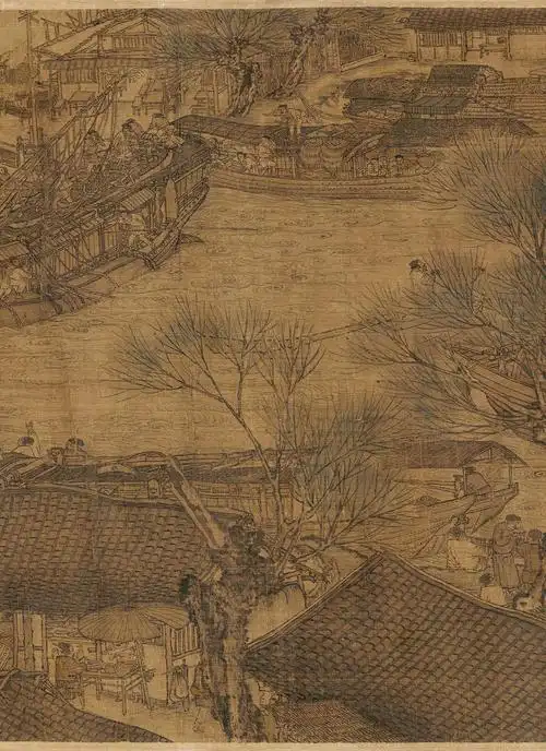 北宋张择端清明上河图高清图局部2