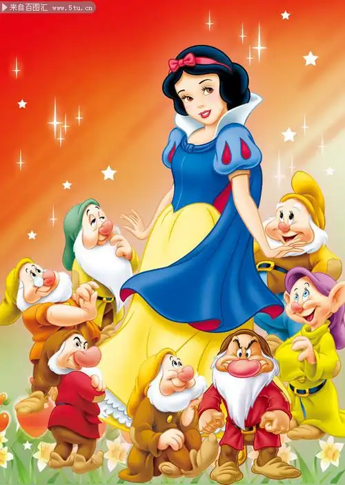 白雪公主和七个小矮人图片