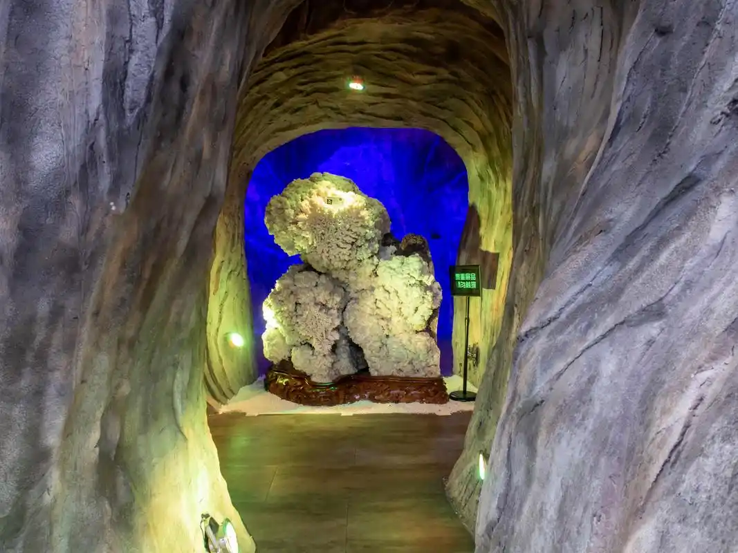 漫游常山中国观赏石博物馆珍奇宝石感知亿年