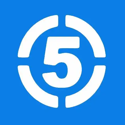 五月天的5字标志,想把底色改成蓝色,在线等求帮忙~!