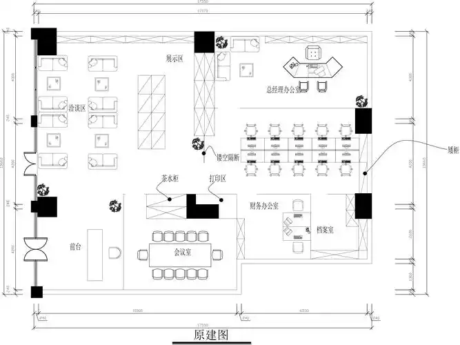 设计公司平面布置