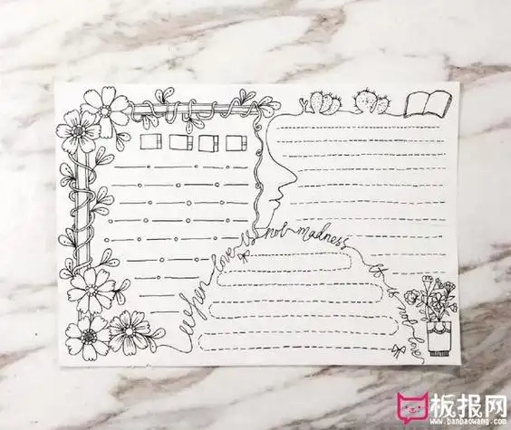 记一次手抄报手抄报版面设计图大全