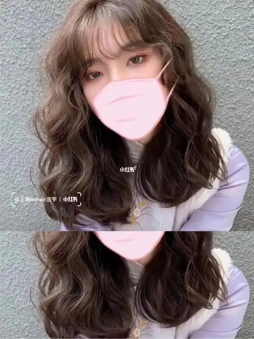 中长发女生烫发推荐～木马卷