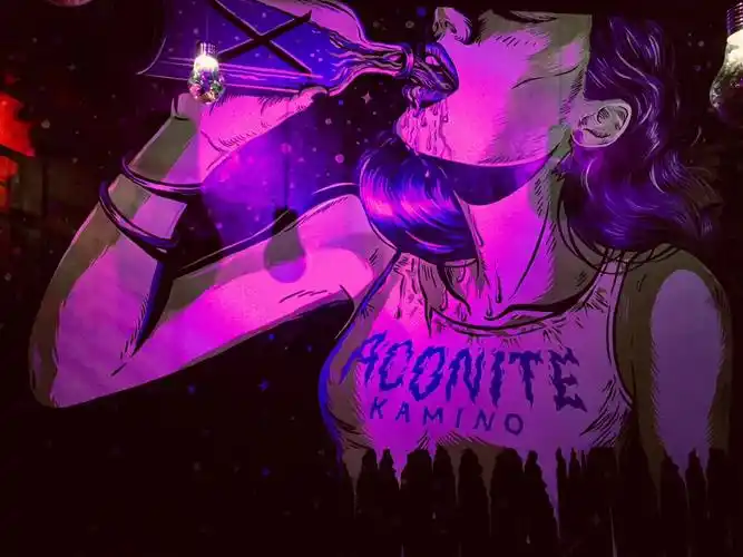 广州加勒比酒吧主题墙绘 ktv墙绘 涂鸦墙绘