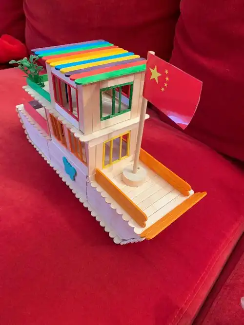 梦想之船,扬帆起航and浮沉子制作 五(3)班杨诗蕊