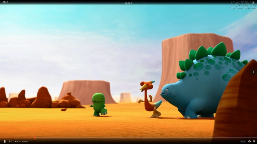 好奇小恐龙)国语配音1080p-50集全下载 百度云网盘-中文动画片下载