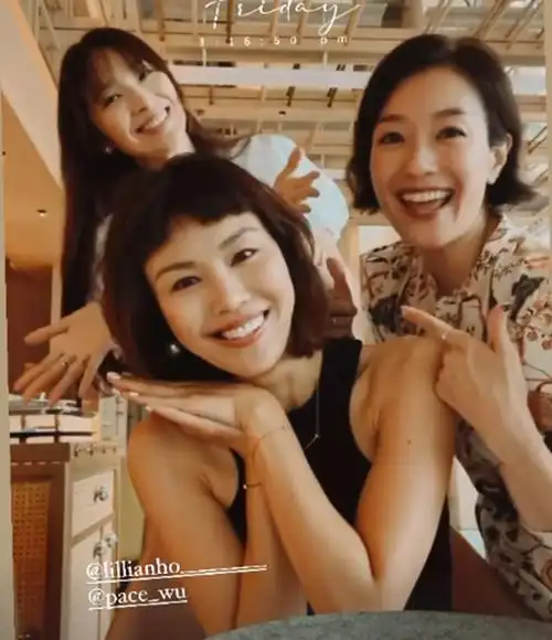 曾经,她在大小s,阿雅等人组成的"七仙女"闺蜜团中颇有些"趾高气昂"的