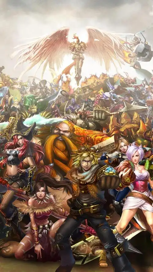iphone 壁纸 英雄联盟,游戏角色