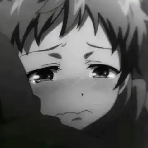 假装笑却在哭的黑暗头像:如果不能并肩同行