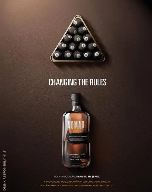 诺曼威士忌海报