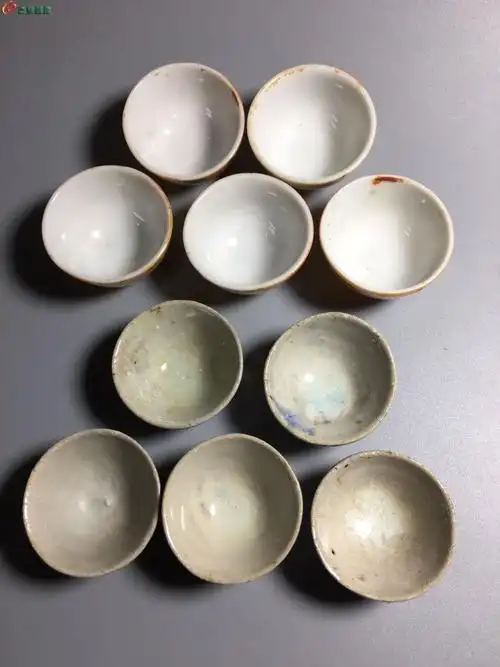 民国小酒杯三款25个