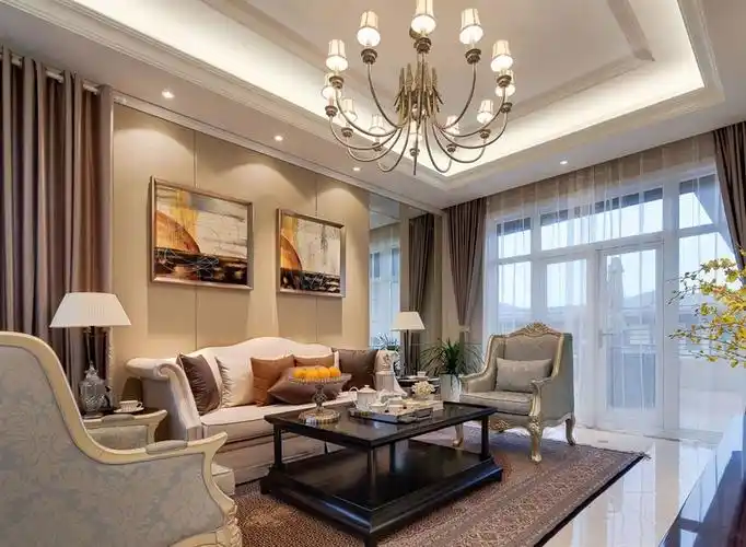 样板间客厅现代简约客厅设计图片赏析