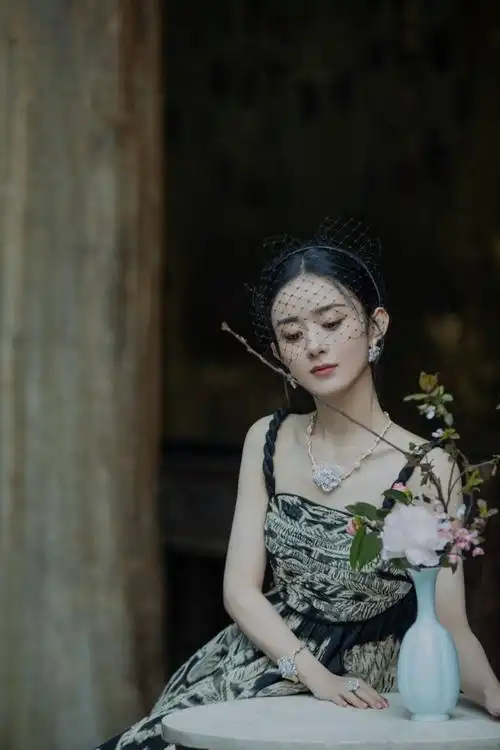 赵丽颖时尚芭莎五月封面