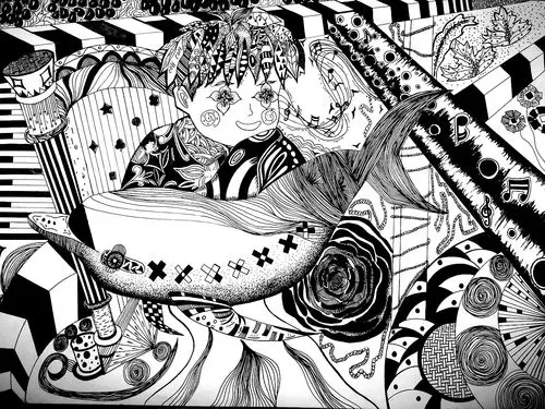 设计学类196班平面构成设计综合作业