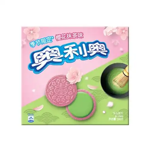 奥利奥樱花抹茶味388g饼干包装结实,这种口味的-苏宁易购