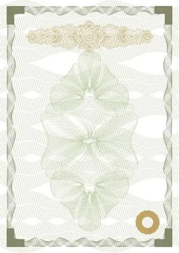 cdr防伪证书底纹