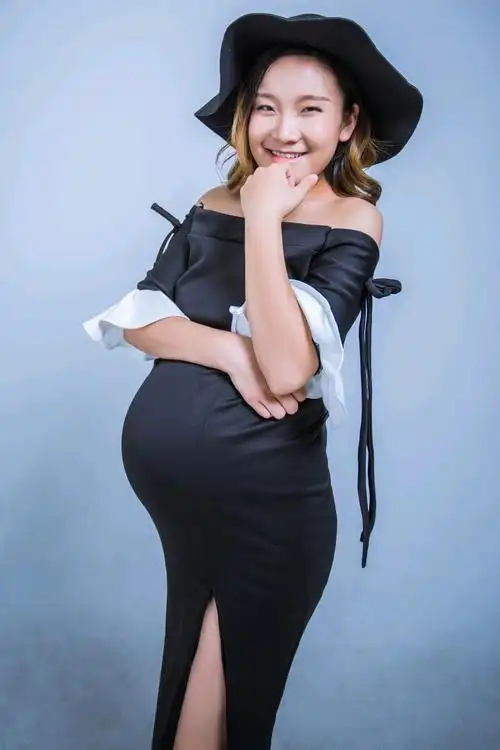 孕味十足的宝妈