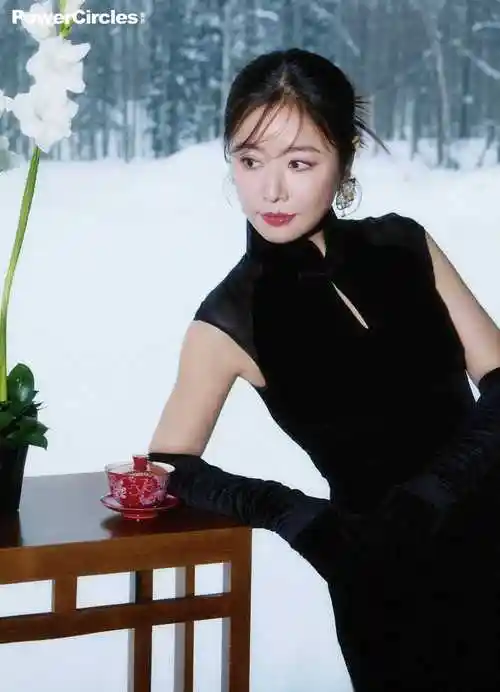 林心如,冬日暖阳里的一缕春光