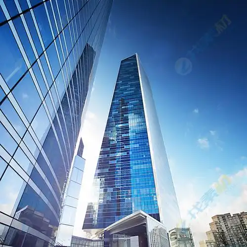 高大现代楼房景色高清图片下载-找素材