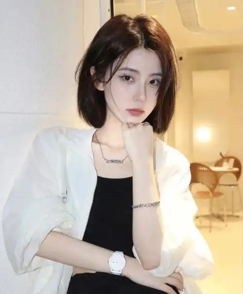 这个长度对于矮个子女生来说非常友好#中山女发型师emma  #中山女发型