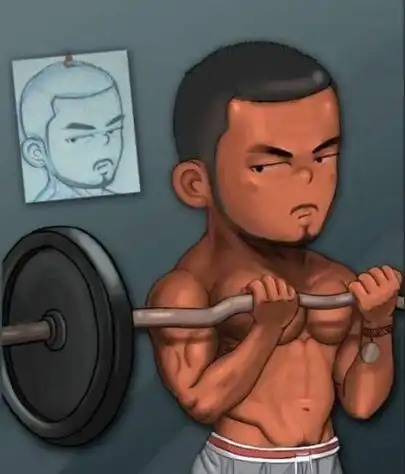 肌肉男q版头像 男生头像图片大全 -【爱个性】