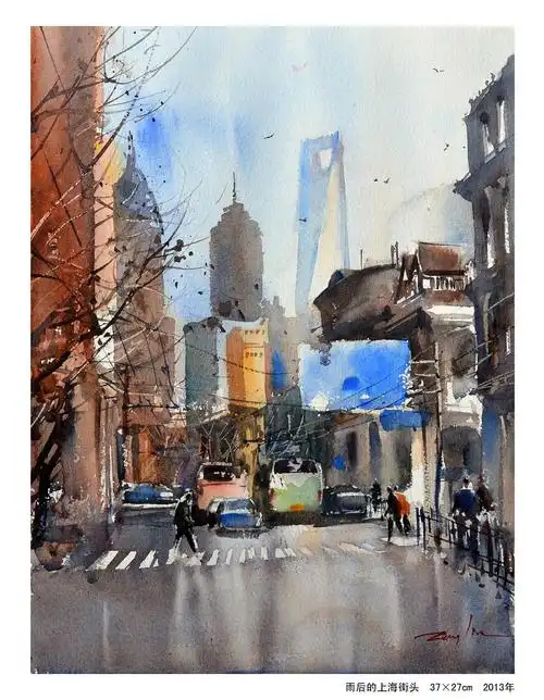 四级木匠的相册-水彩2013