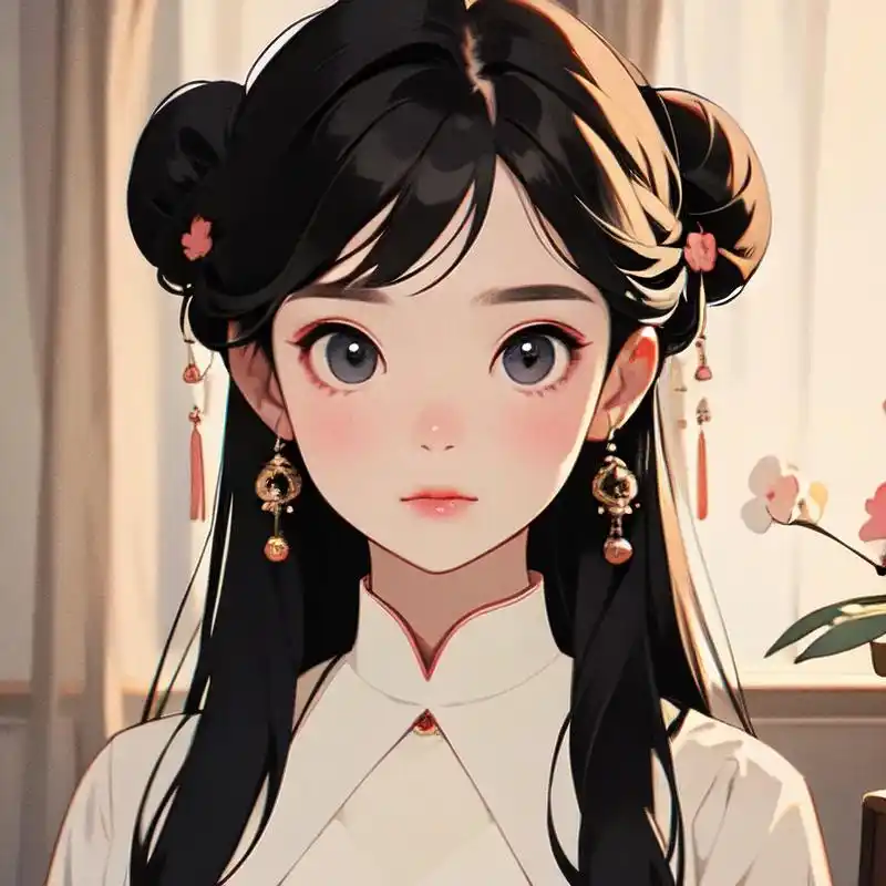 96丸子头女孩卡通头像大放送95 亲们,这次带来一系列超级可爱的