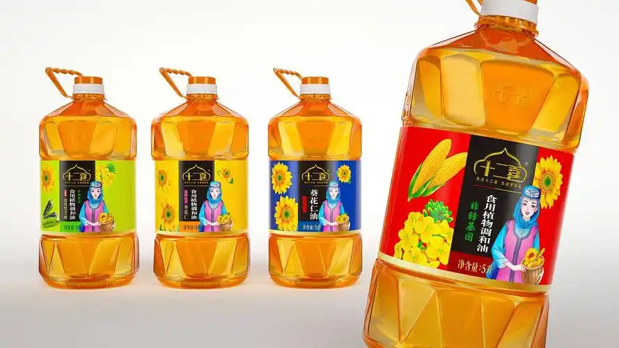十二喜食用油尽显地域风情的民族特色包装油包装