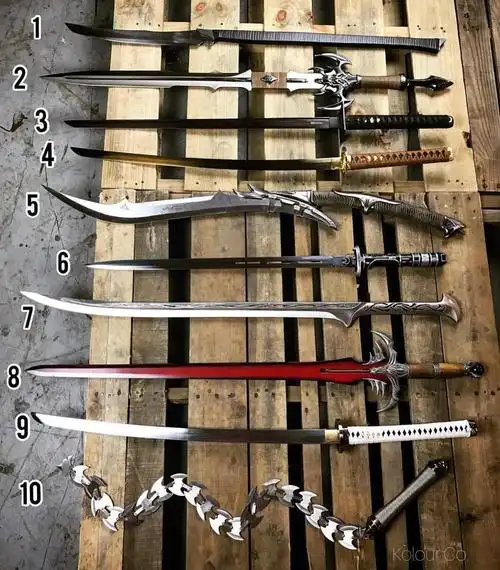 冷兵器套装选择您最不喜欢的最烂的一套,其实套套精品怎么选择?