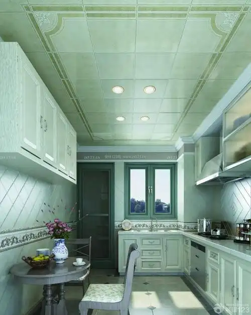 l型厨房吊顶装饰装修效果图