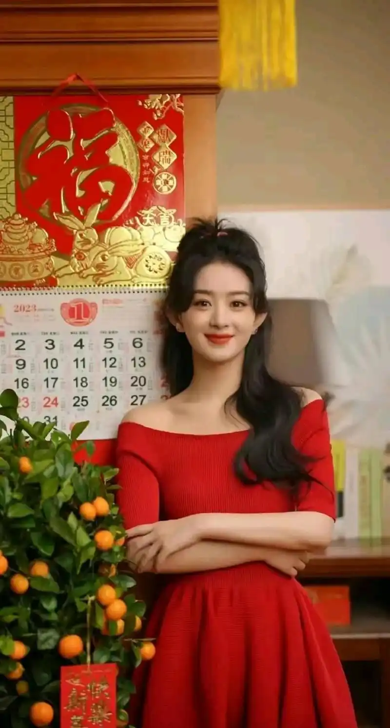 赵丽颖10张美图,每张都是珍藏版