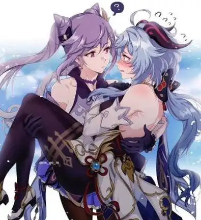 原神刻晴和甘雨开过最猛的车刻晴甘雨开车图福利图片5