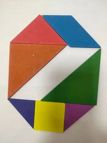 《七巧板里的奥妙》 写美篇用数字开启我的七巧板之旅 0