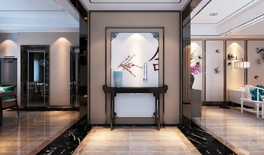 220㎡中式现代装修案例_效果图_土巴兔装修网