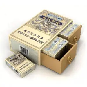 长城毛氏雪茄2号条装图全图