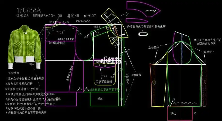 打版图cad教程图纸