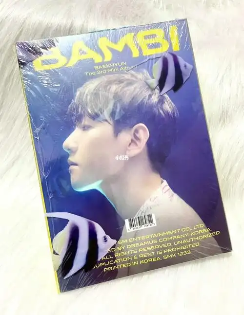 现货bambi边伯贤bolo3专辑全新未拆