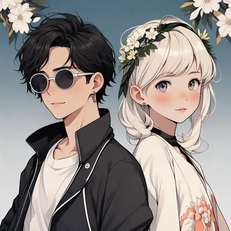 你们喜欢这样的兄妹头像吗?99