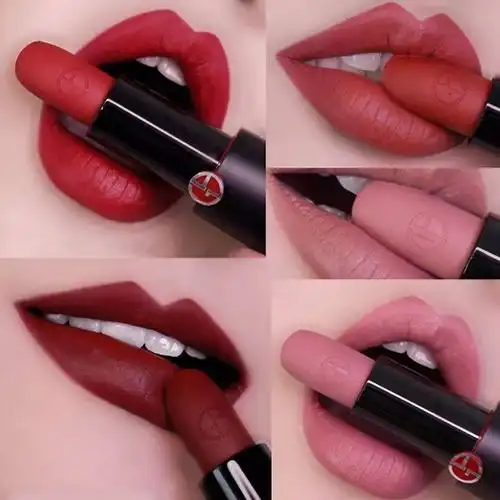 阿玛尼armani红黑管哑光唇膏口红105浓郁出色丝滑润泽哑而不干经典