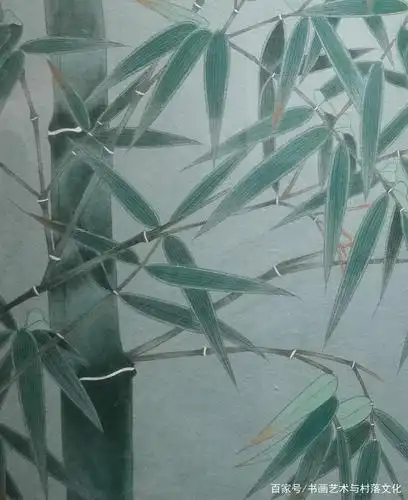 竹径通幽——工笔花鸟画之竹子两幅赏析