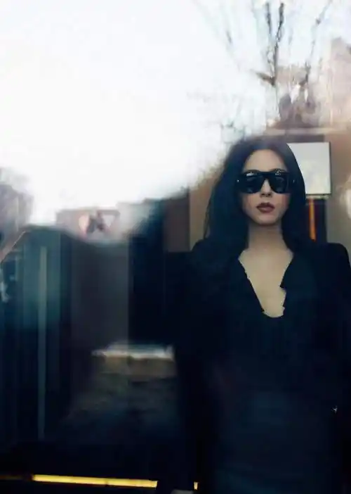 曾黎黑超妆造##曾黎女特工造型